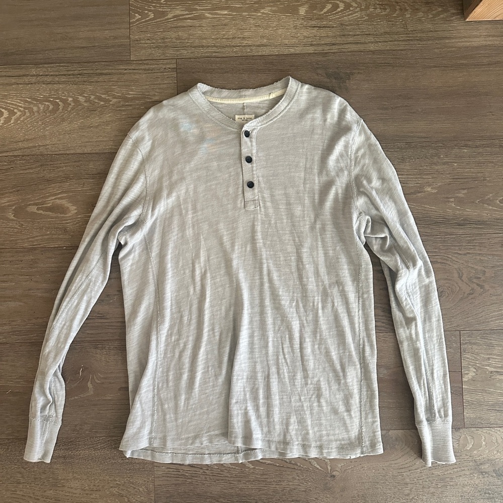 GREY RAG & BONE LONG SLEEVE